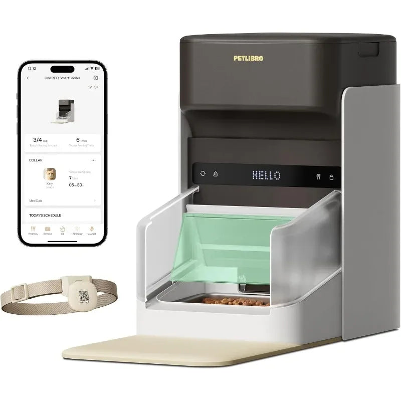 Wi-Fi Automatic Pet Feeder, Feeder App Control