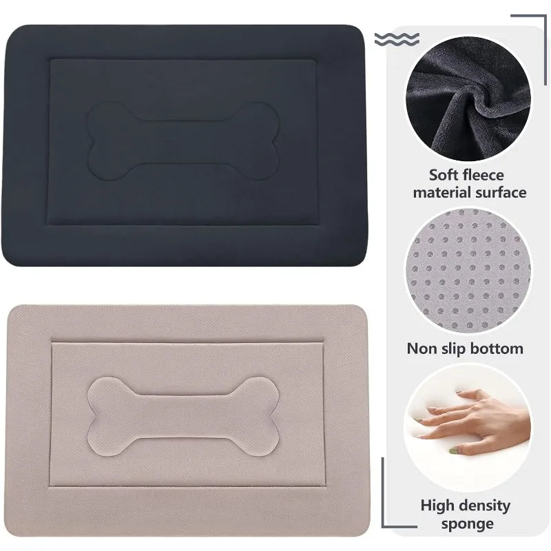 Large Dog Bed Soft Dog Crate Pad