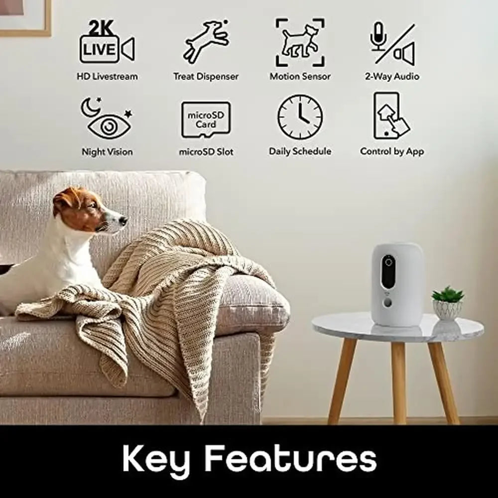 HD Camera Pets WiFi Remote Control Feeder