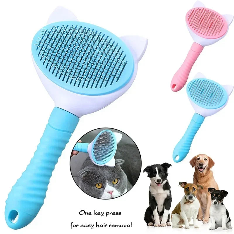 Professional Pet Grooming Brush Self cleaning
