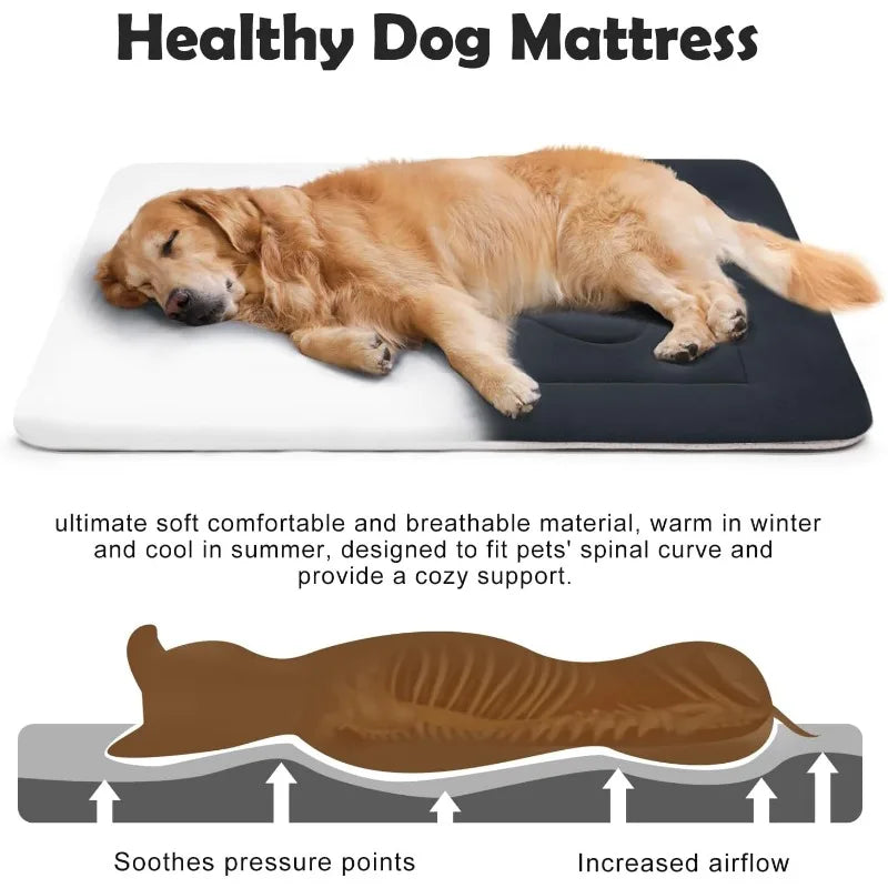 Large Dog Bed Soft Dog Crate Pad
