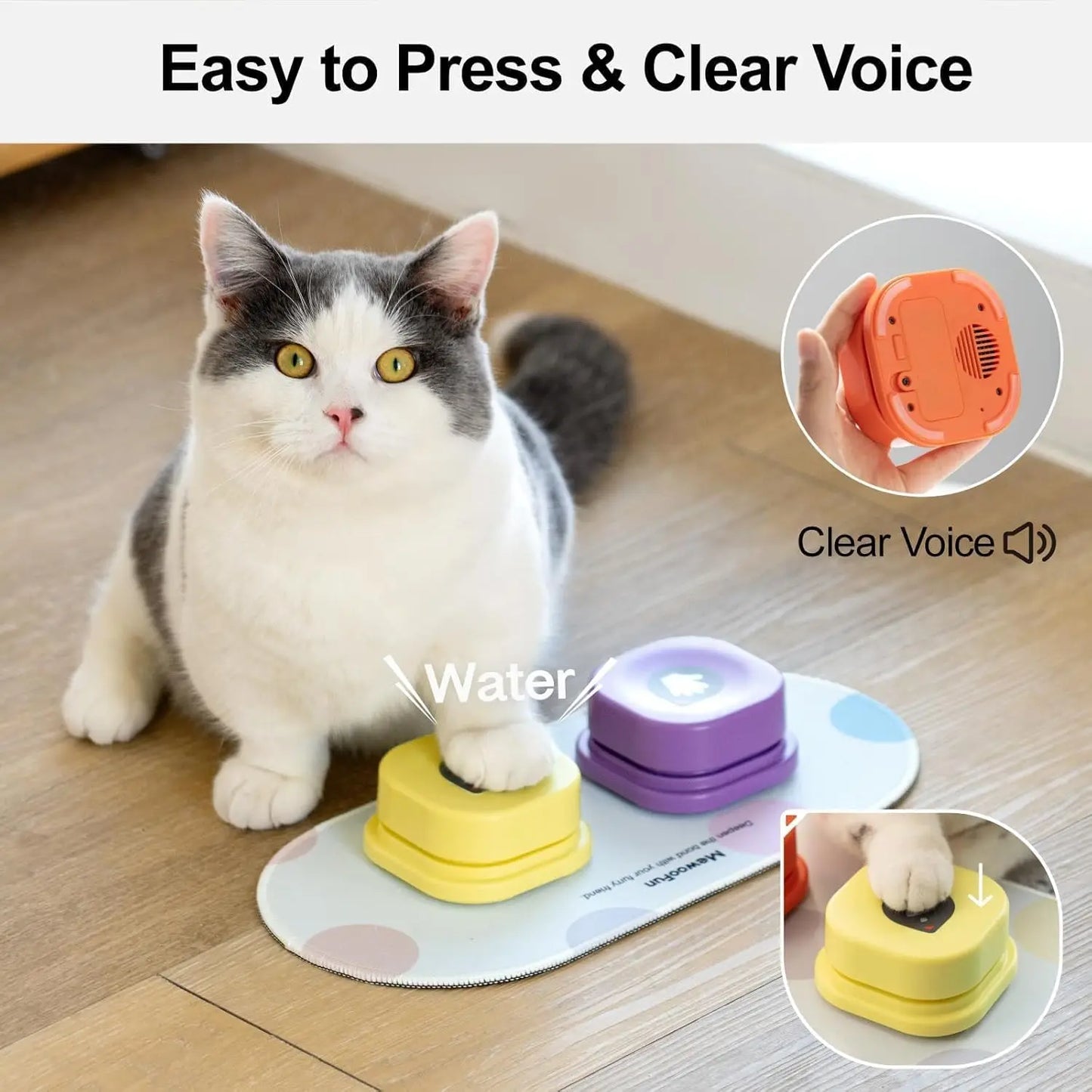 Pet Voice Recording Clicker with training Manual