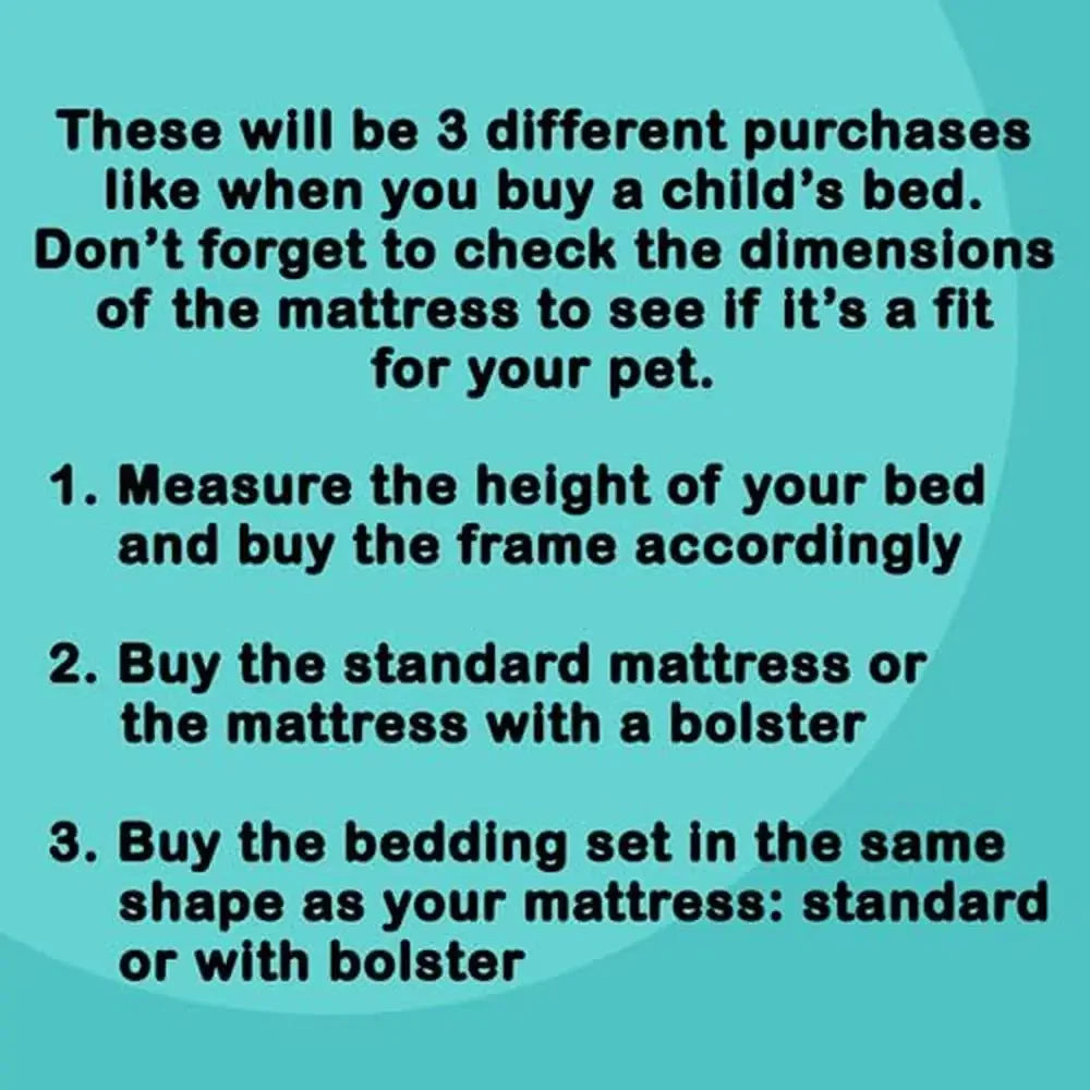 Elevated Co Premium Quality Raised Dog Bed
