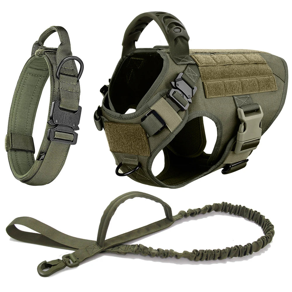Training Walking Vest Dog Harness And Collar