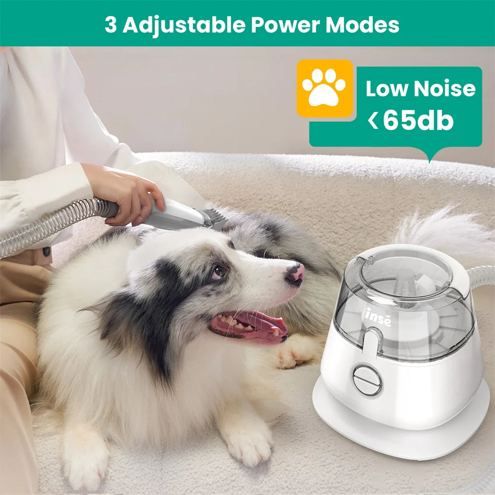 Pet Grooming Kit & Vacuum Suction