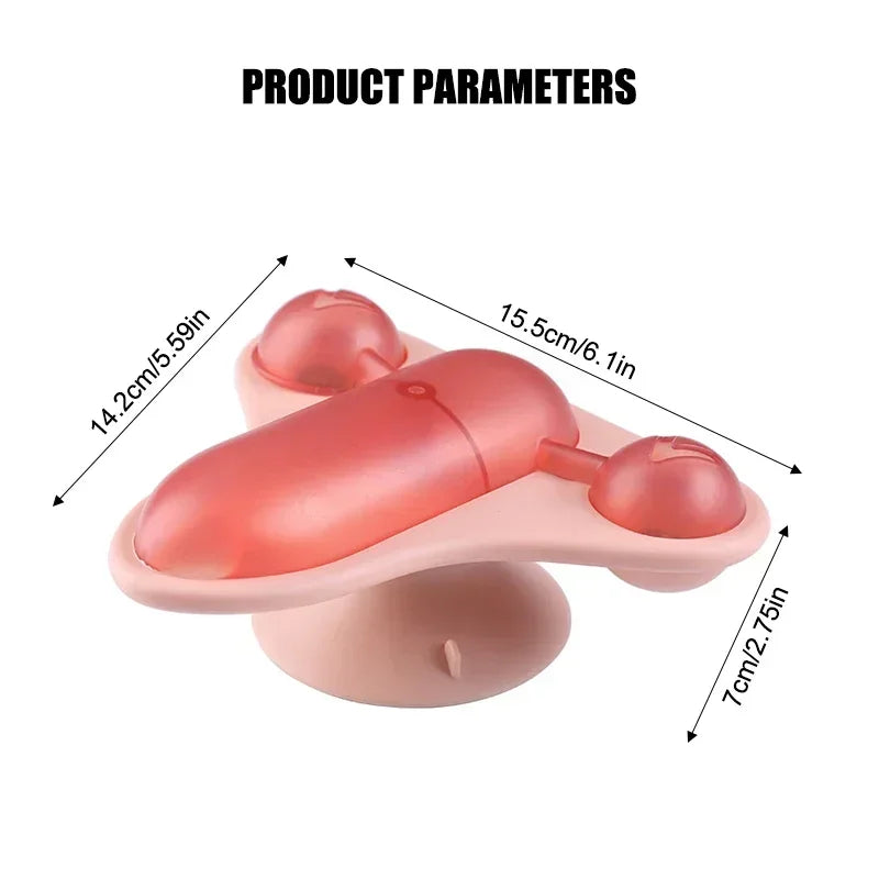 Rotating Flying Cat Teaser Toy Small Aircraft