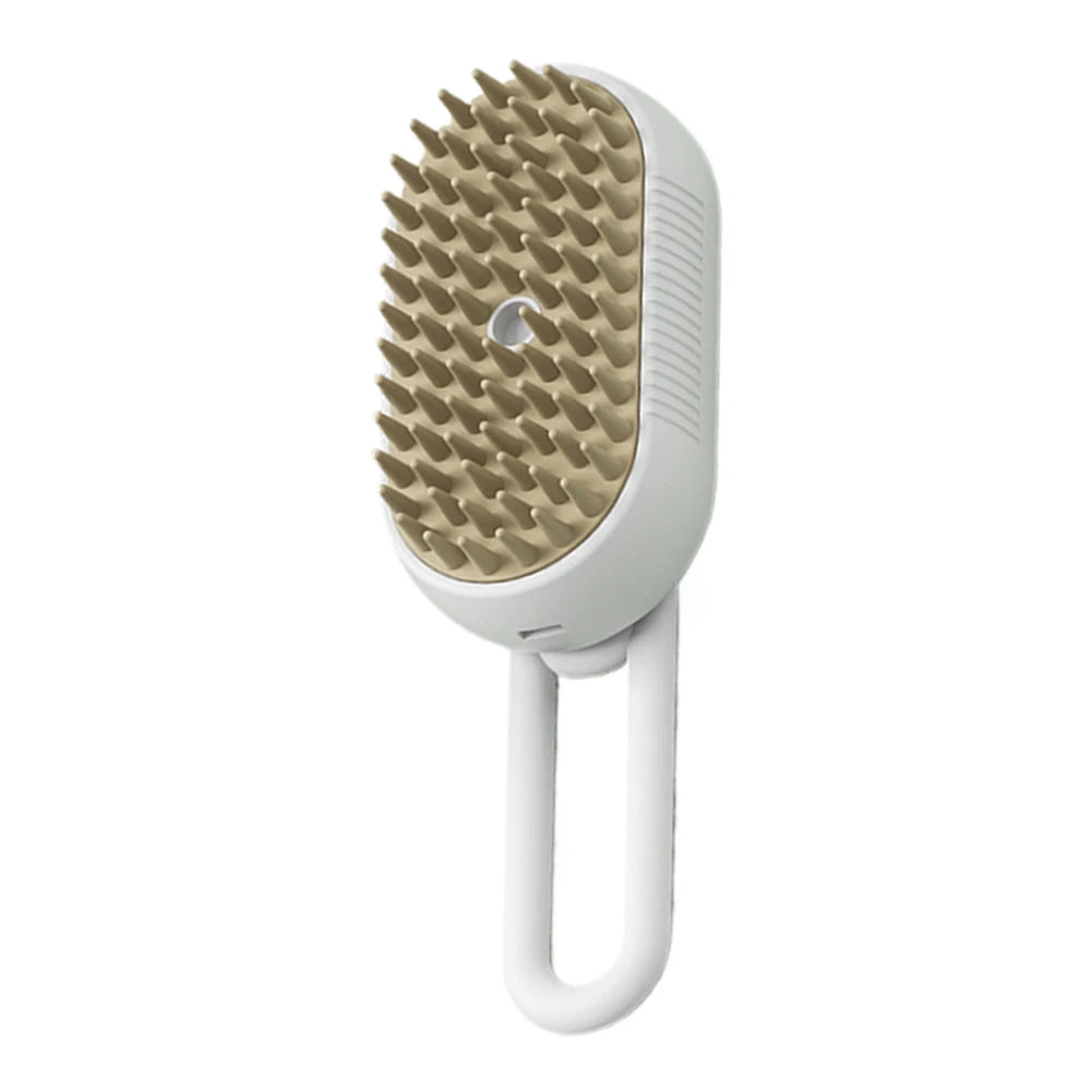 Pet Electric Cleaning Hair Brush Steam Spray