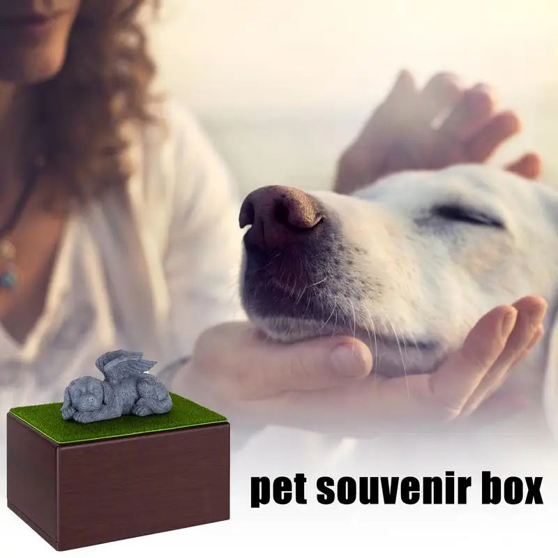 Statue Pet Memorial Keepsake Ashes Urn For Pets