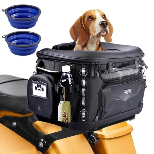 Motorcycle Pet Carrier Crate Bag  Rain cover