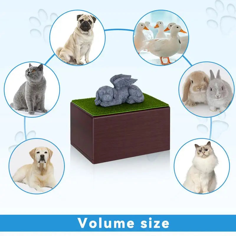 Statue Pet Memorial Keepsake Ashes Urn For Pets