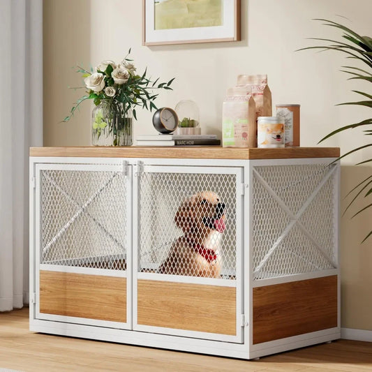 Heavy Duty Large  Indoor Dog Kennel Furniture