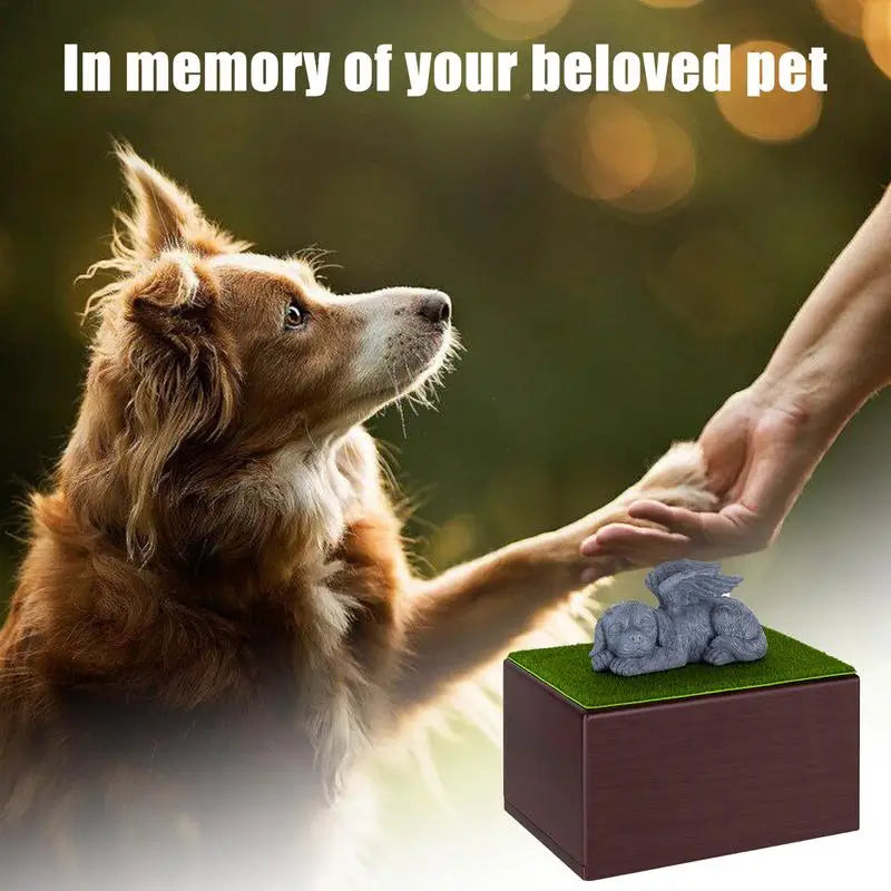 Statue Pet Memorial Keepsake Ashes Urn For Pets