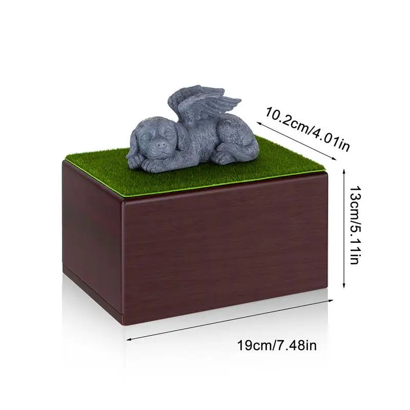 Statue Pet Memorial Keepsake Ashes Urn For Pets