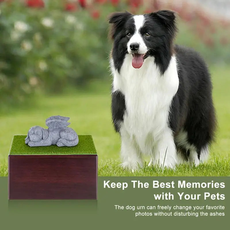 Statue Pet Memorial Keepsake Ashes Urn For Pets
