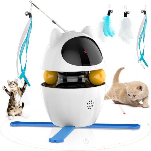 4-in-1 Cat  Interactive  Automatic Chasing  Laser Toy